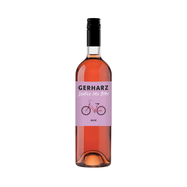 Rosé LADIES LIKE BIKE trocken – gerharz-weinerlebnis